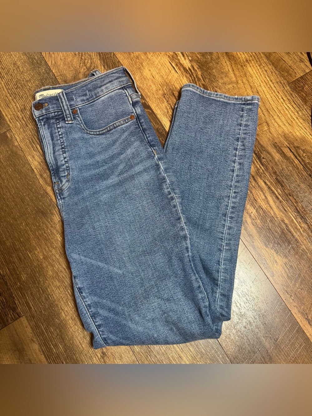 Madewell The Mid-Rise Perfect Vintage Straight Jeans  Size 25